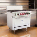 Gasmax 6 Burner With Oven Flame Failure GBS6TS