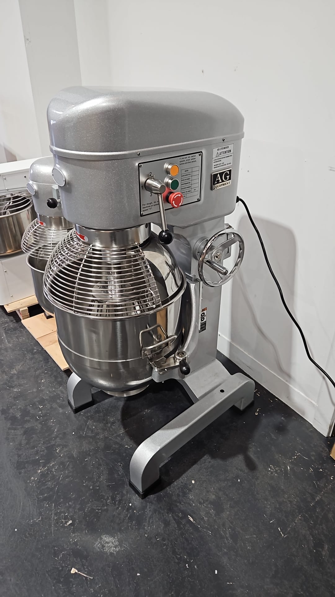 AG 40 Litre Planetary Food & Dough Mixer - Showroom Stock