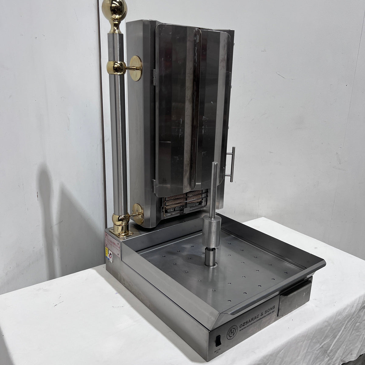 Ozsarac & Sons and Sons HO4-BMS 4 Burner Kebab Machine - 861112