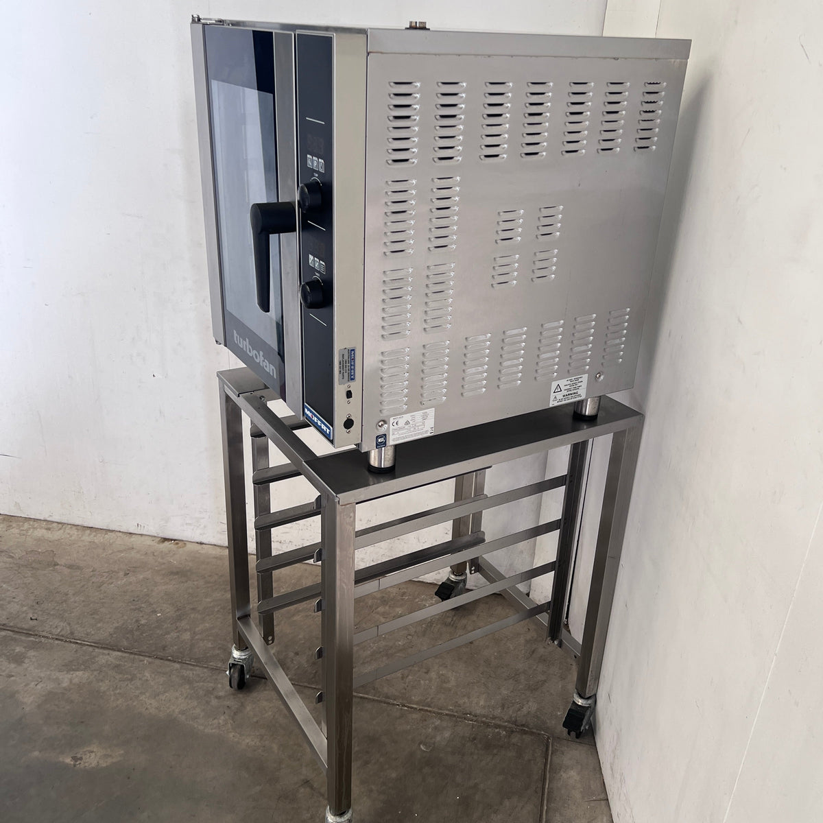 Turbofan E33D5 5 Tray Convection Oven with Stand - 945433