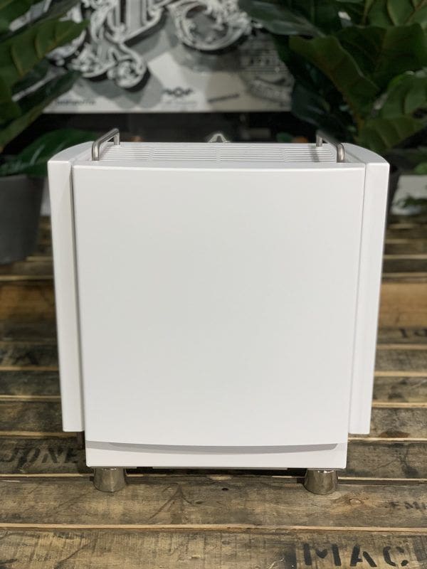 Izzo Alex Duetto IV PLUS White - 1 Group Commercial Espresso Machine - Timber
