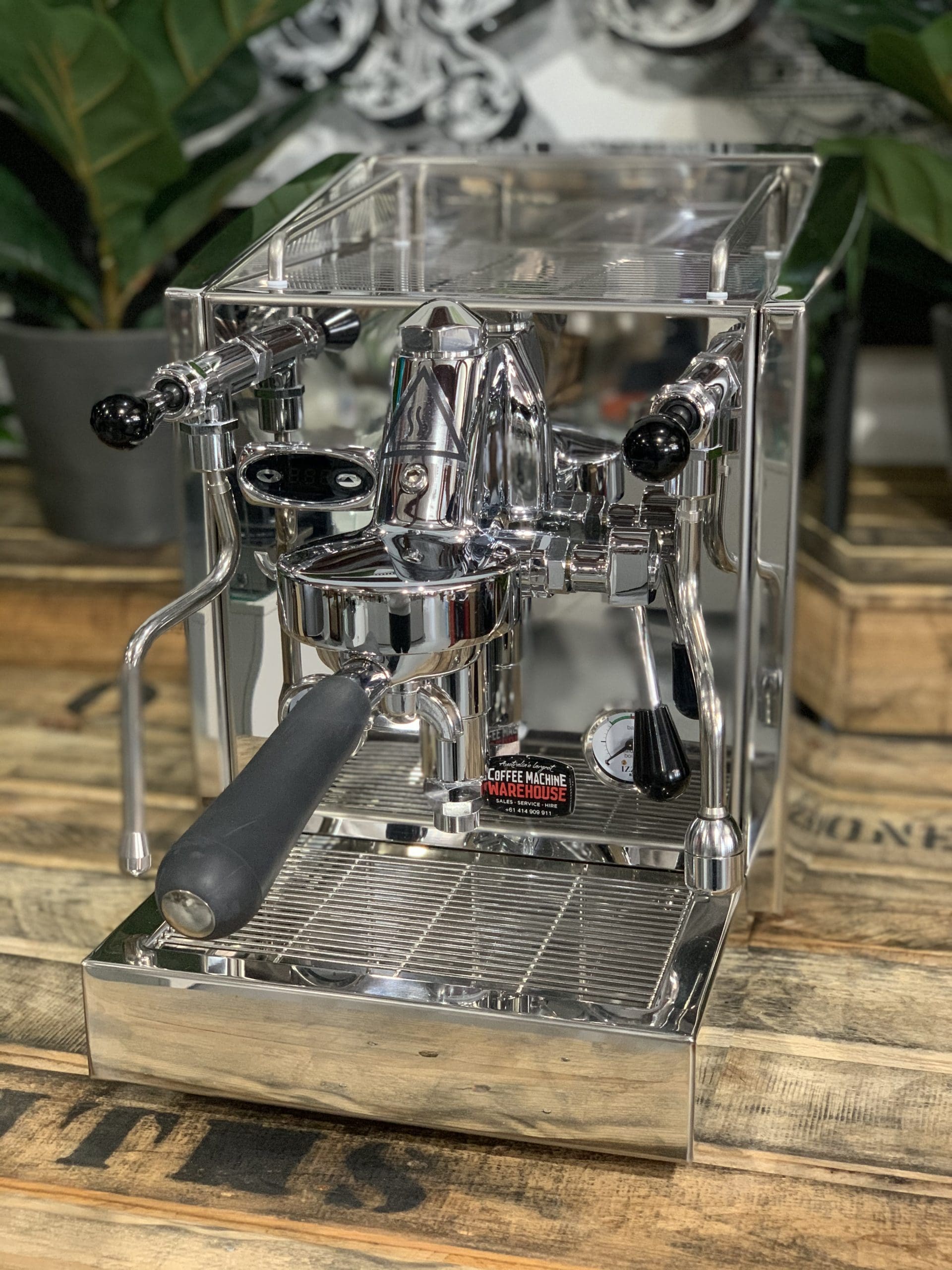 Izzo Vivi PID with Flick Taps - 1 Group Commercial Espresso Machine