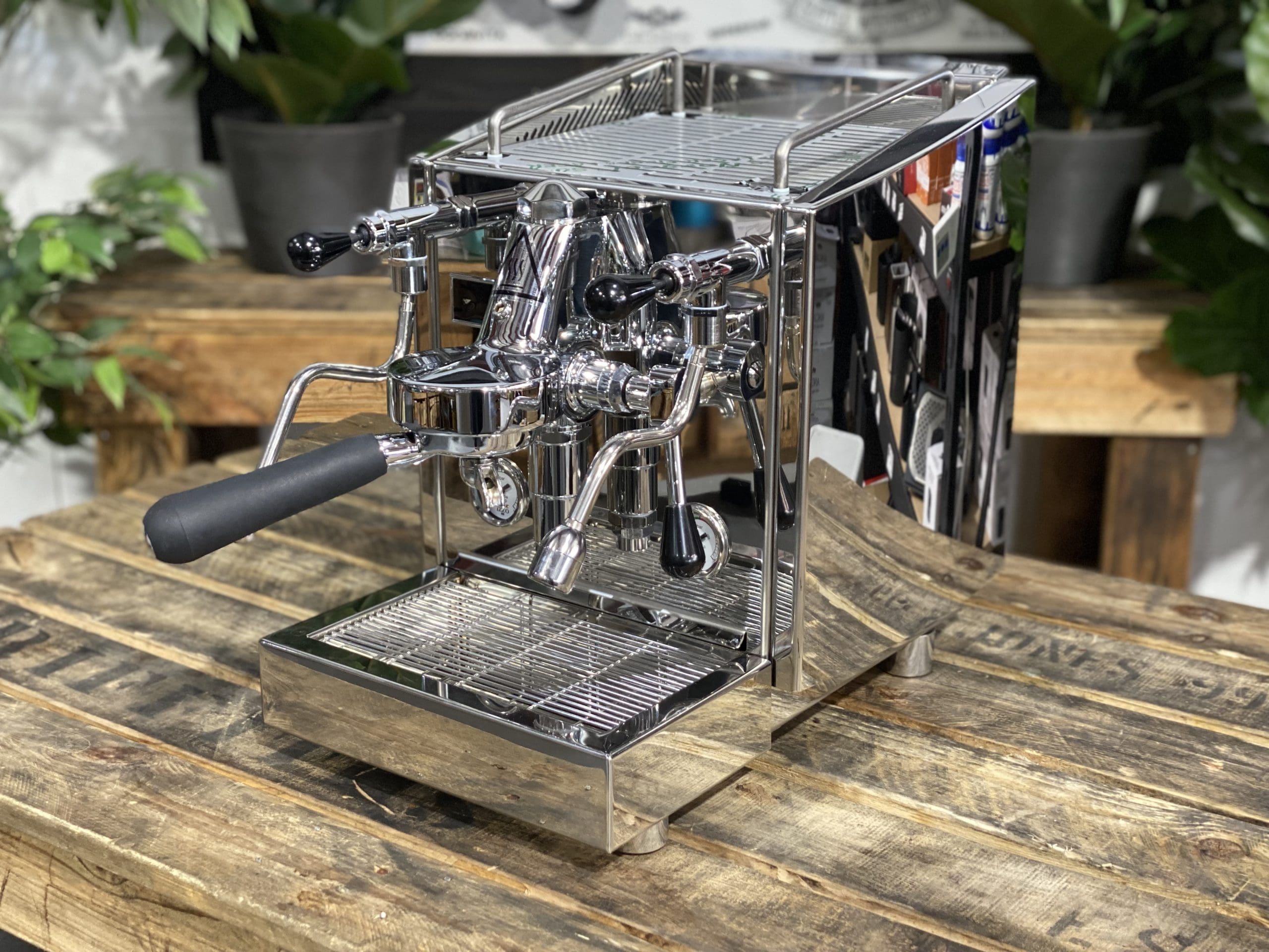 Izzo ViVi Duetto Dual Boiler - 1 Group Commercial Espresso Machine - Stainless