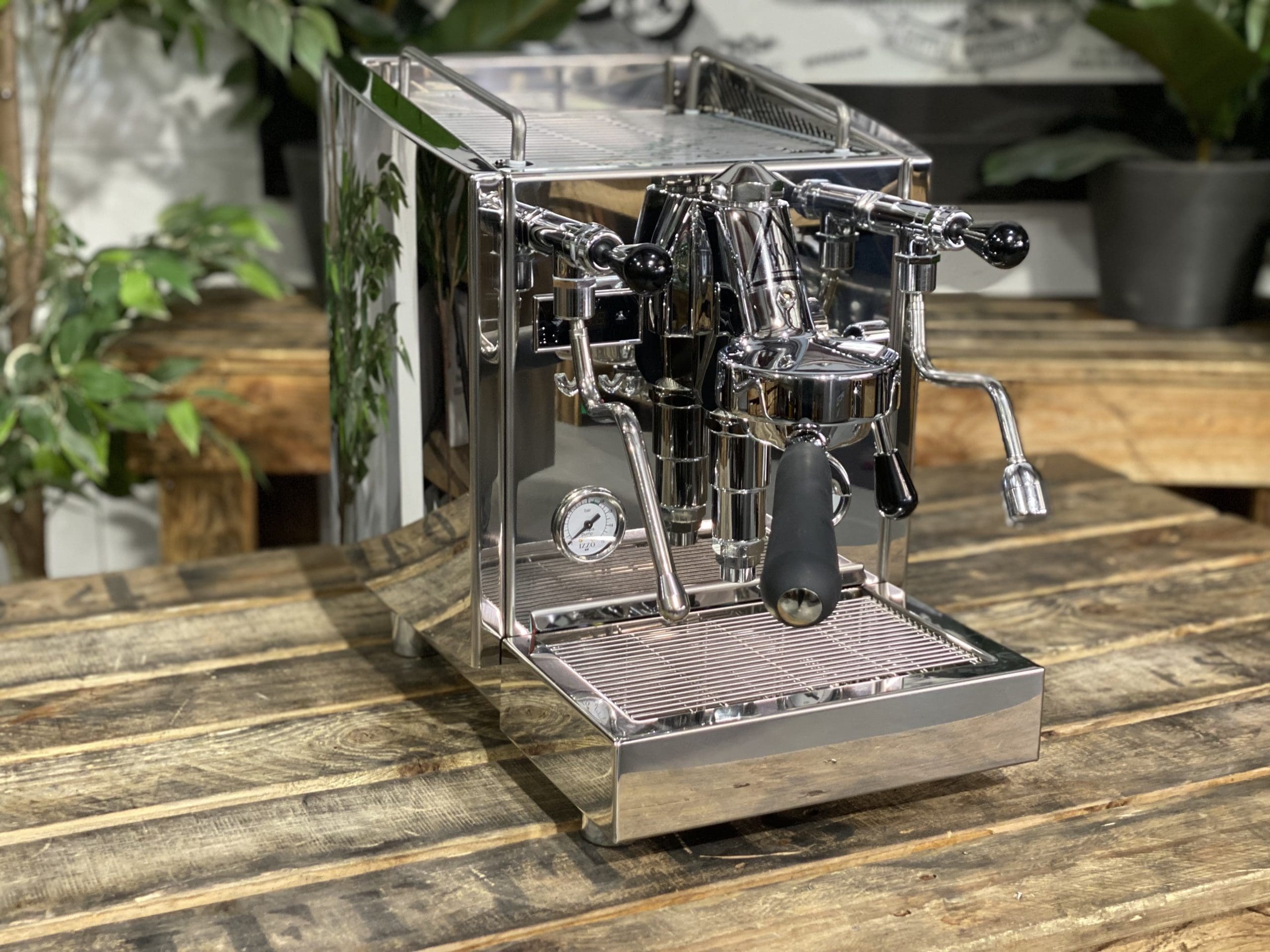 Izzo ViVi Duetto Dual Boiler - 1 Group Commercial Espresso Machine - Stainless