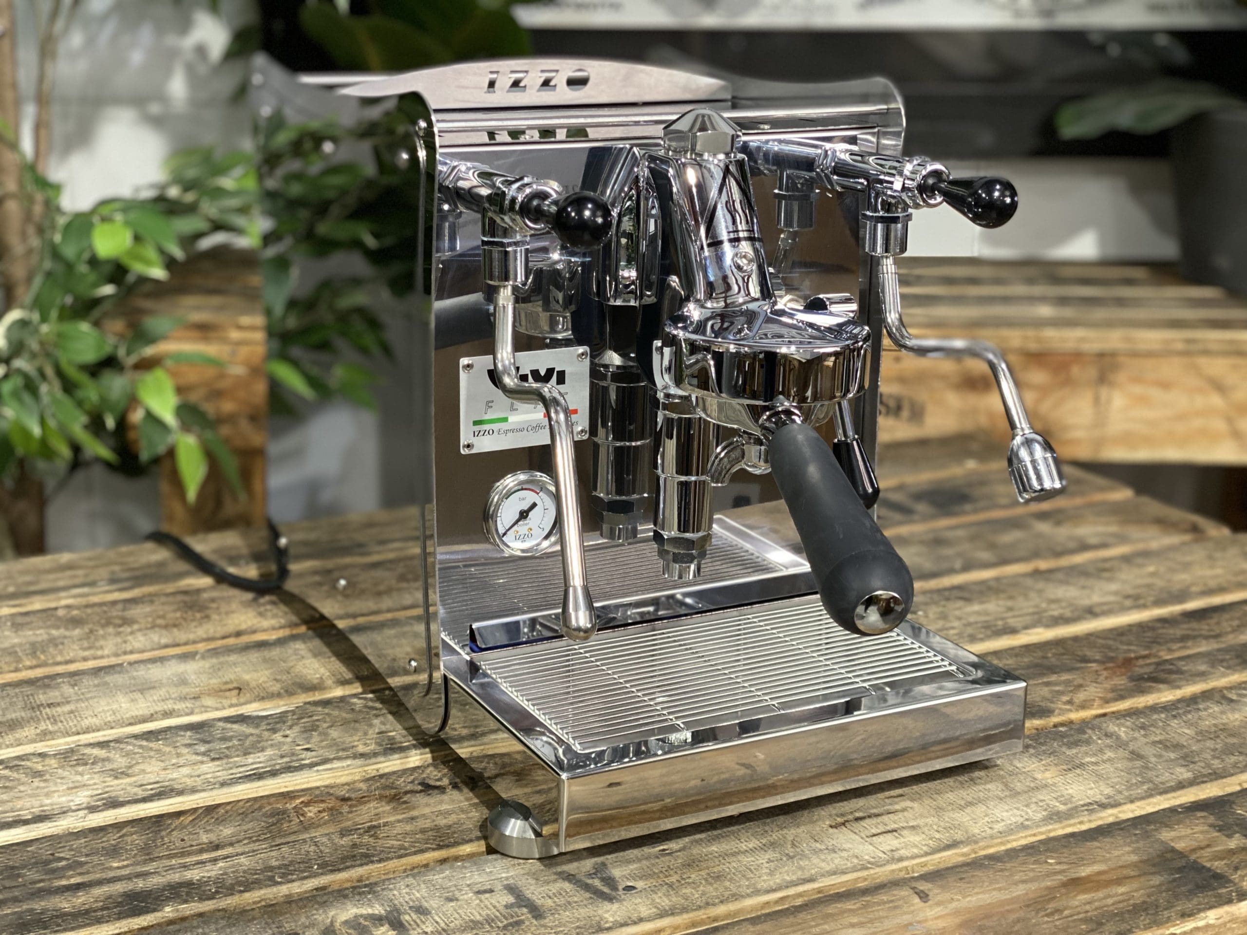 Izzo Vivi Flat - 1 Group Commercial Espresso Machine - Stainless