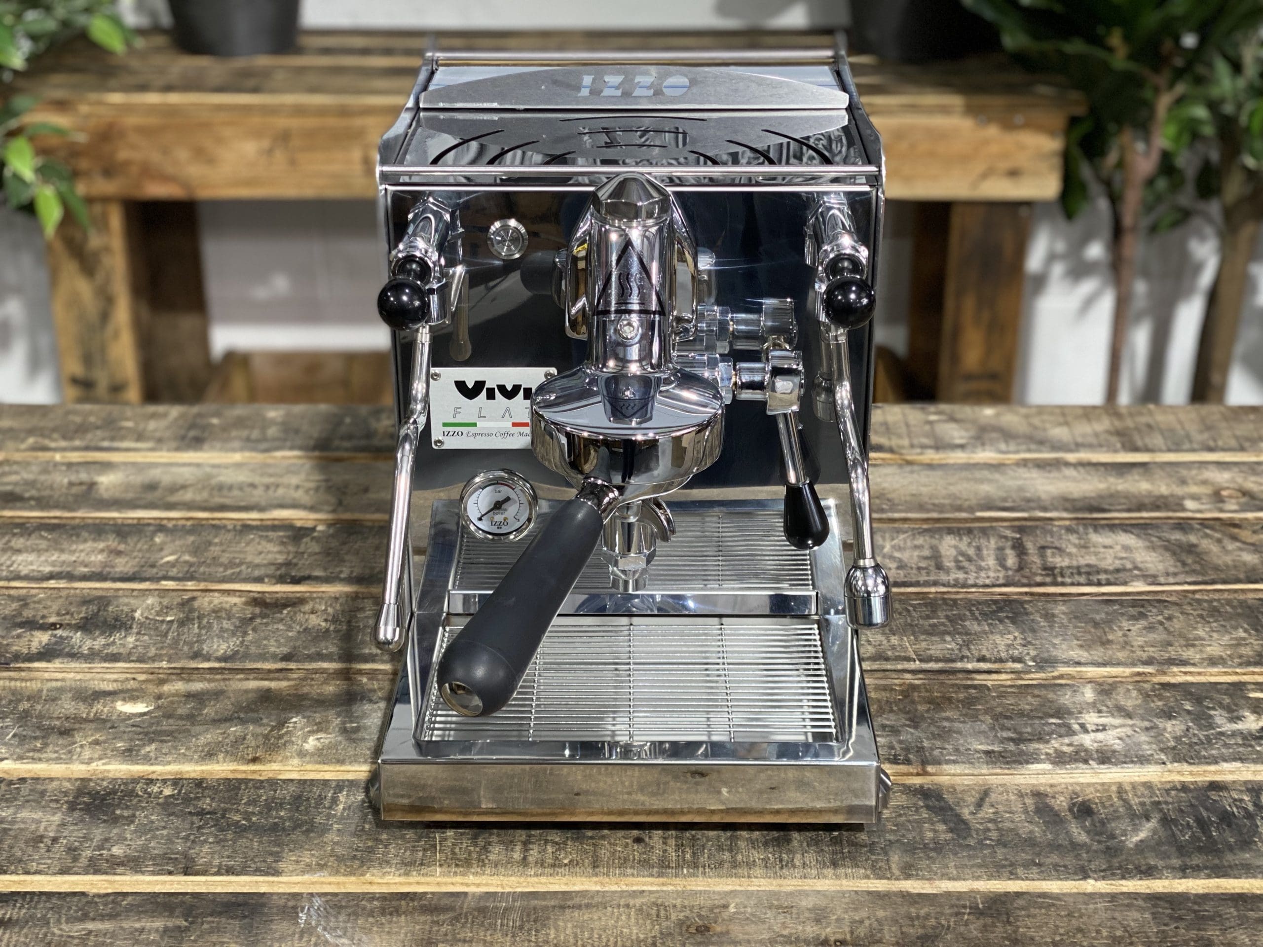 Izzo Vivi Flat - 1 Group Commercial Espresso Machine - Stainless