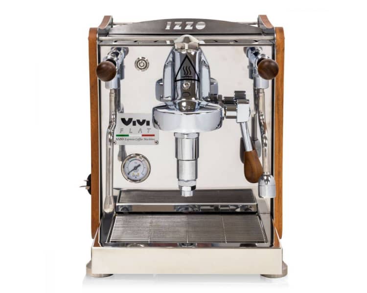 Izzo Vivi Flat - - 1 Group Commercial Espresso Machine - Commercial - Timber Trim