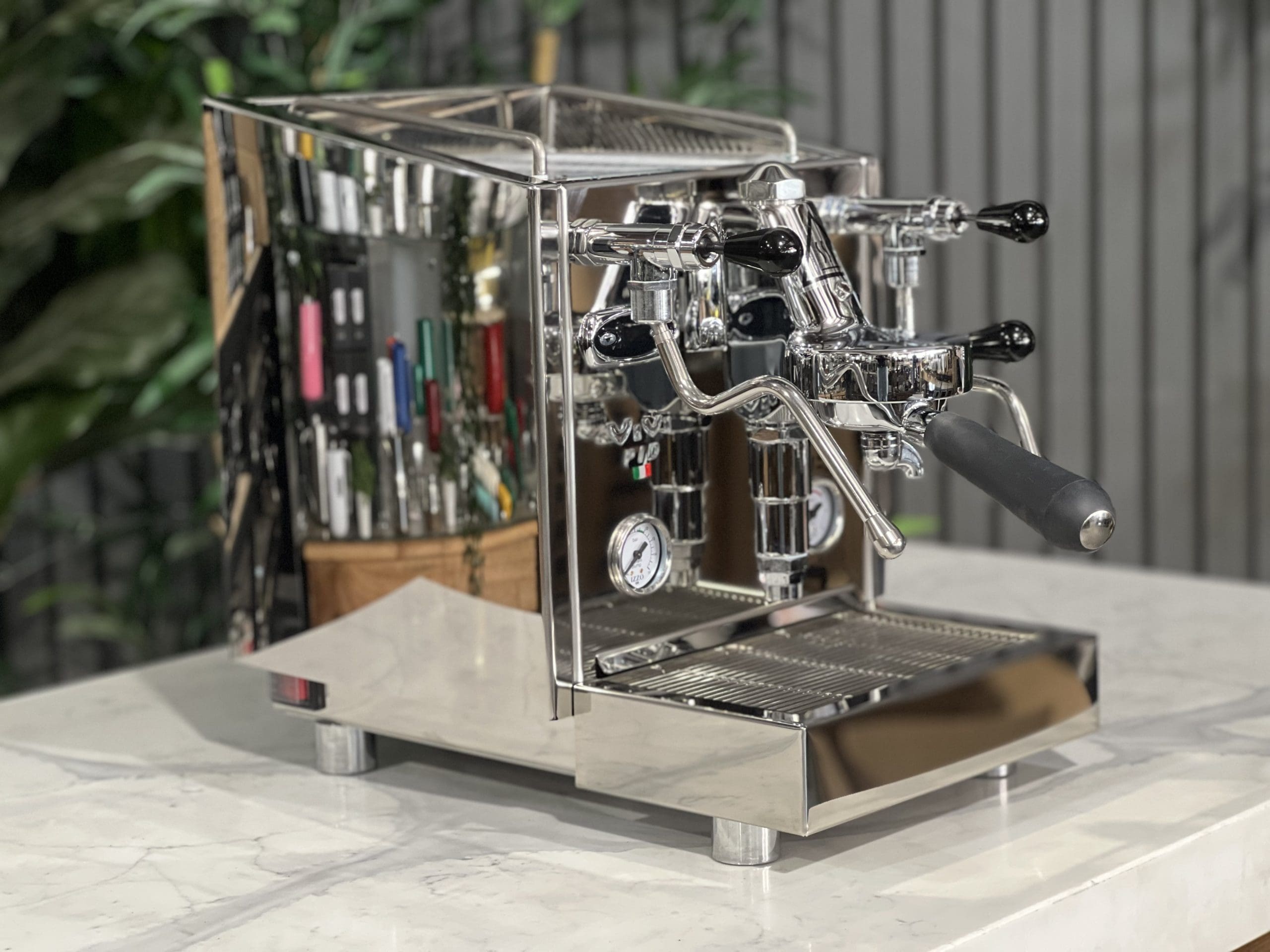 Izzo VIVI PID - 1 Group Commercial Espresso Machine - Stainless Steel