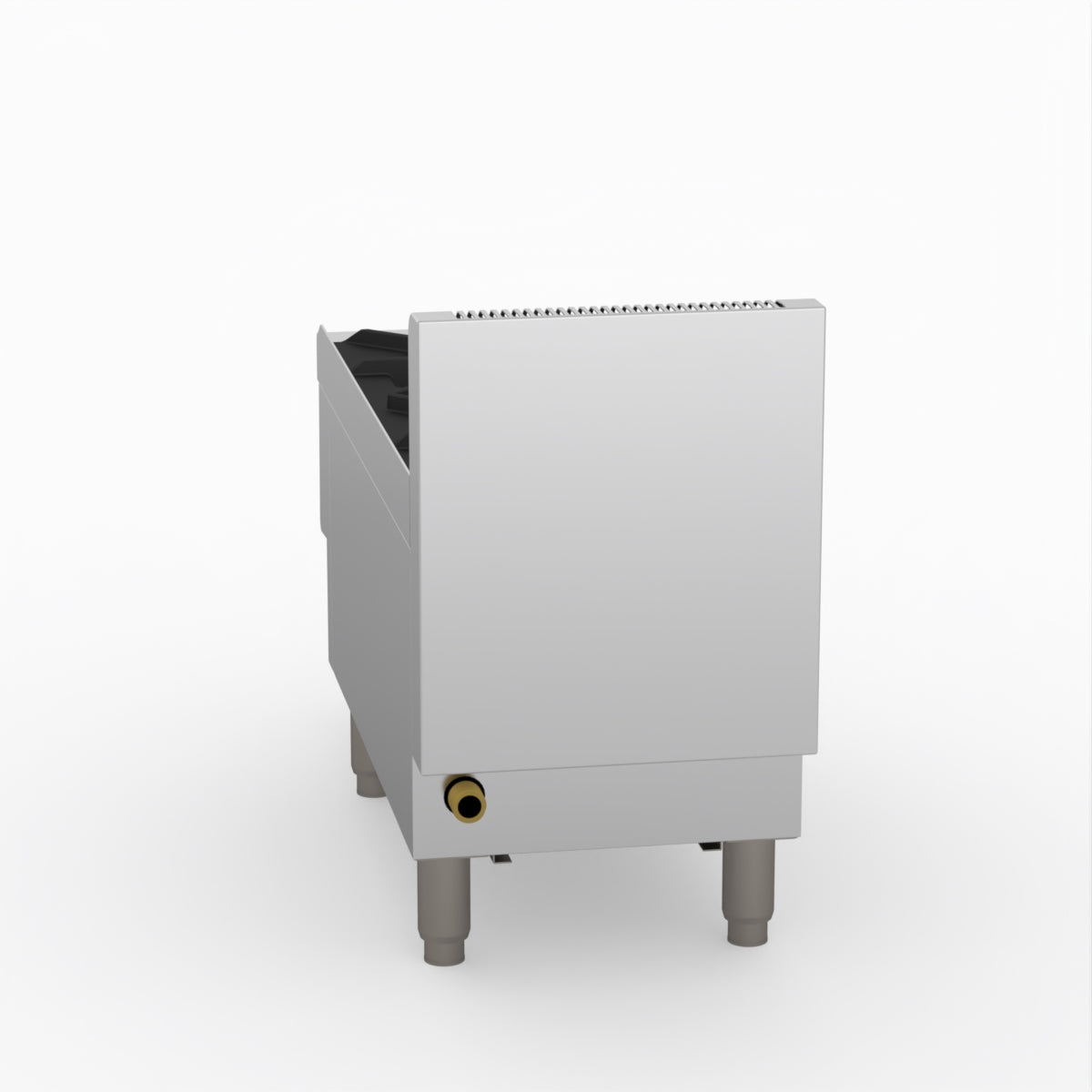 GasMax Benchtop Lpg 2 Burner Cooktop W/ Splashback JUS-TR-2BLPG