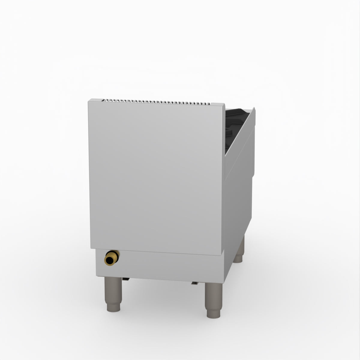 GasMax Benchtop Lpg 2 Burner Cooktop W/ Splashback JUS-TR-2BLPG