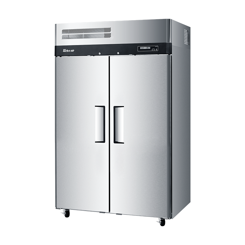 Turbo Air 2 Solid Door Upright Top Mount Fridge