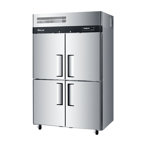 Turbo Air Upright 4 Half Door Top Mount Fridge