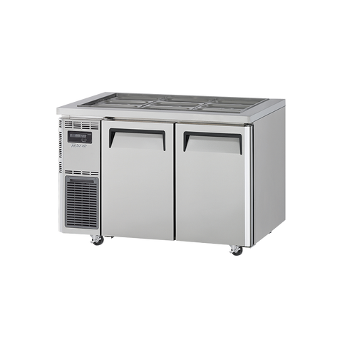 Turbo Air 2 Door Salad Prep Fridge - 1200mm Width