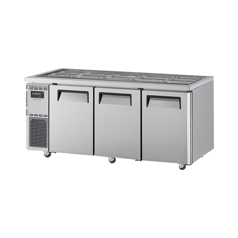 Turbo Air 3 Door Salad Prep Fridge