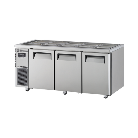 Turbo Air 3 Door Salad Prep Fridge