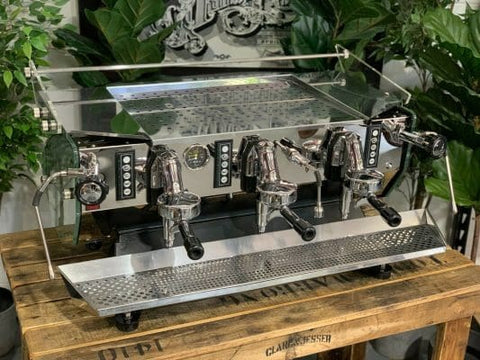 Kees Van Der Westen Mirage Triplette Mirage Sides - 3 Group Commercial Espresso Machine