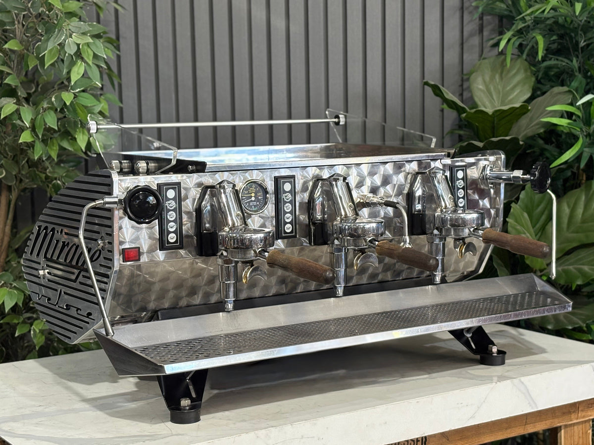 Kees Van Der Westen Mirage Arte Veloce Triplette - - 3 Group Commercial Espresso Machine - Commercial - Timber Handles