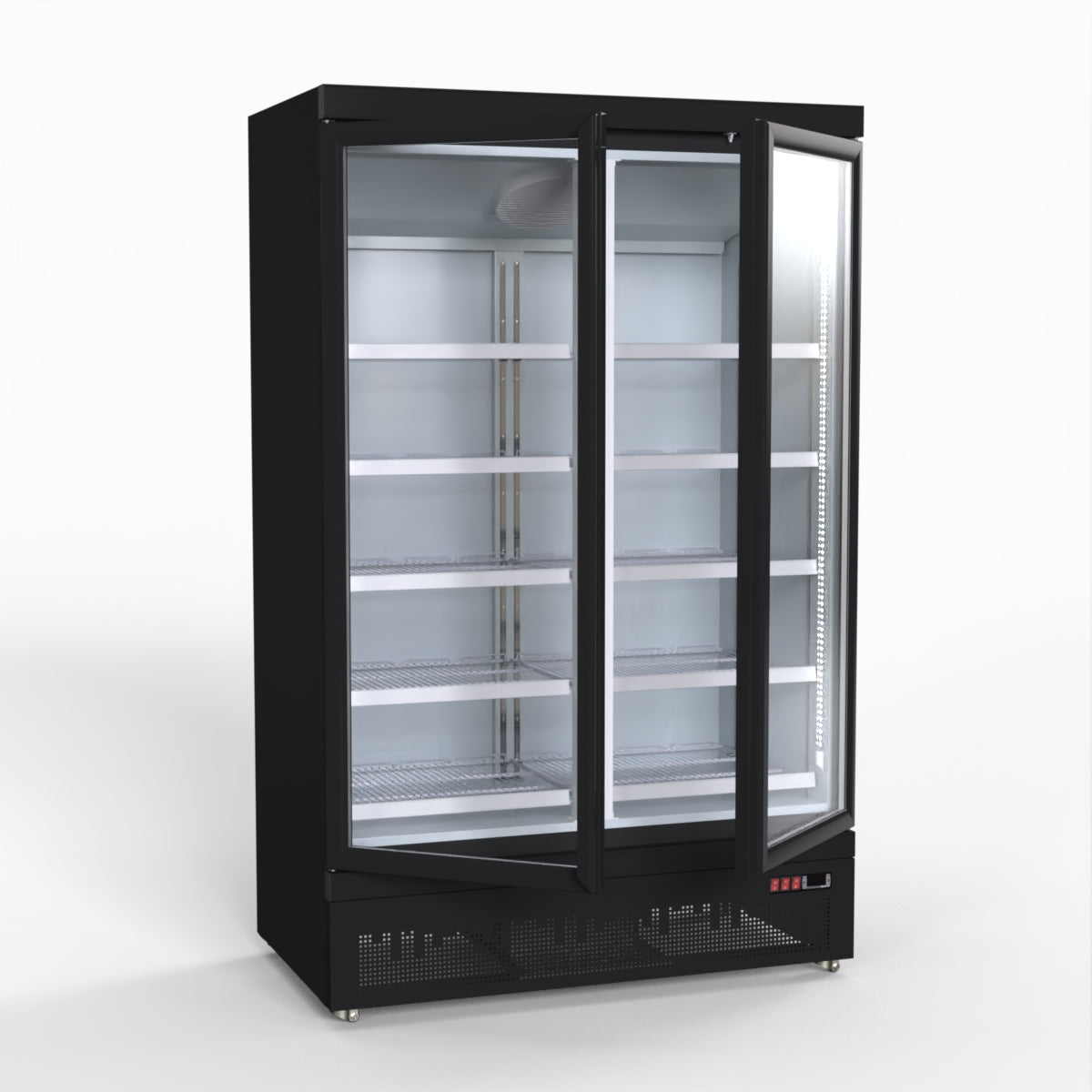 Thermaster Double Door Supermarket Fridge LG-1000BGBM