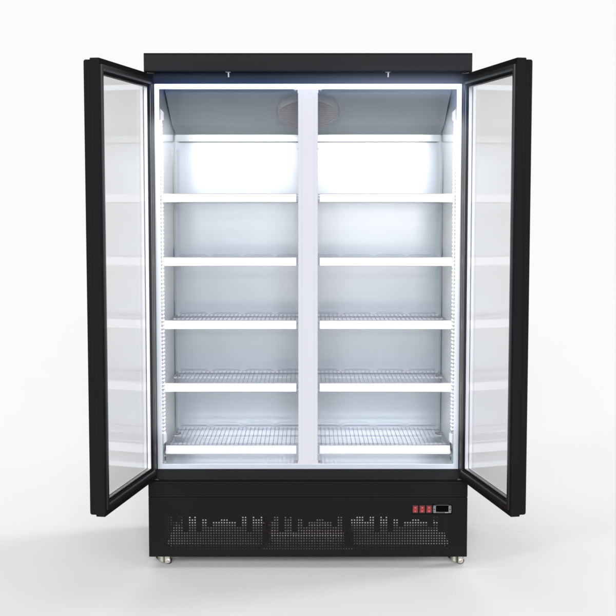 Thermaster Double Door Supermarket Fridge LG-1000BGBM