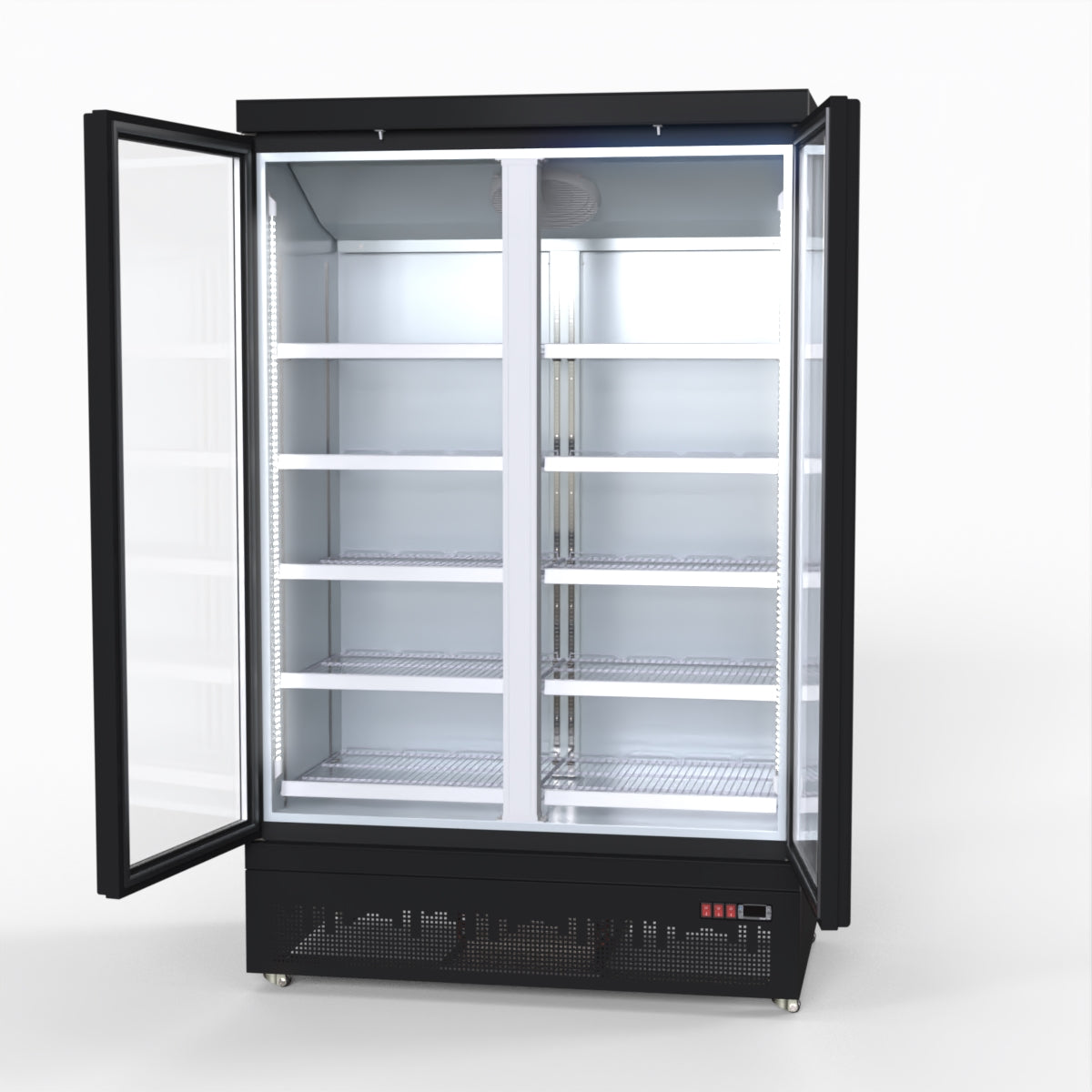 Thermaster Double Door Supermarket Fridge LG-1000BGBM