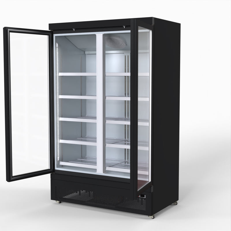 Thermaster Double Door Supermarket Fridge LG-1000BGBM