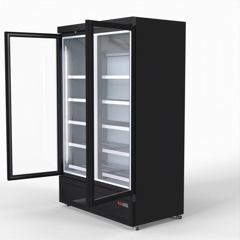 Thermaster Double Door Supermarket Fridge LG-1000BGBM