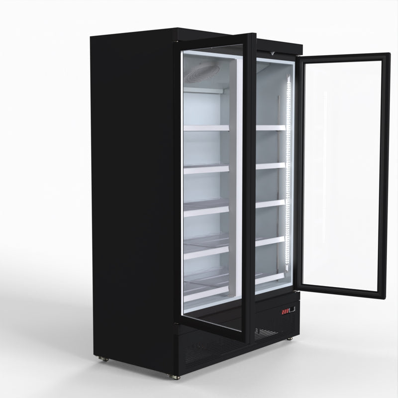 Thermaster Double Door Supermarket Fridge LG-1000BGBM