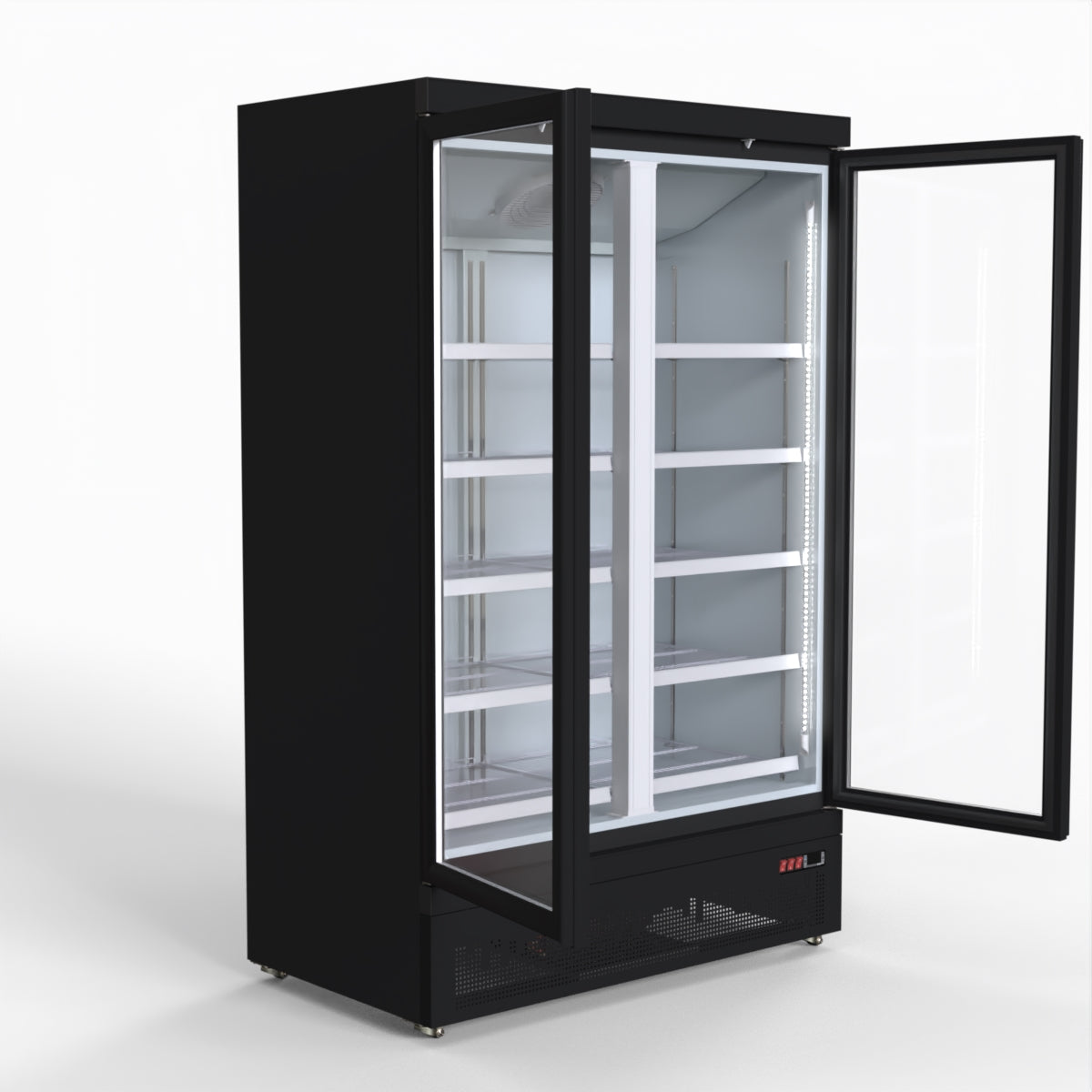 Thermaster Double Door Supermarket Fridge LG-1000BGBM