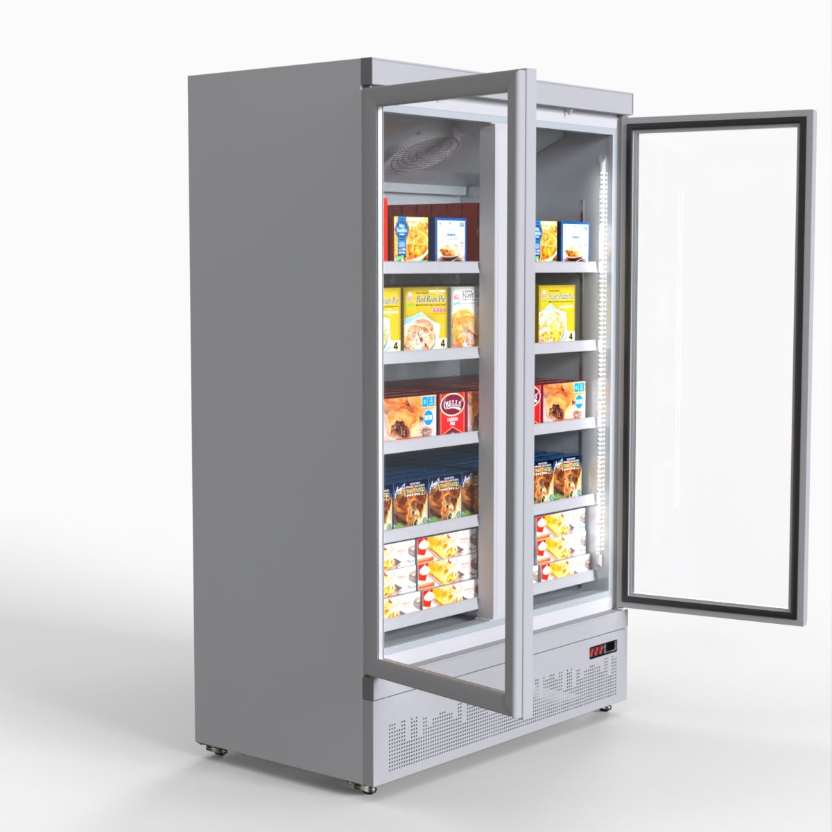 Thermaster Double Door Supermarket Freezer LG-1000GBMF