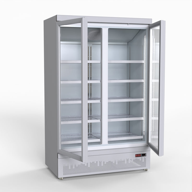 Thermaster Double Door Supermarket Fridge LG-1000GBM