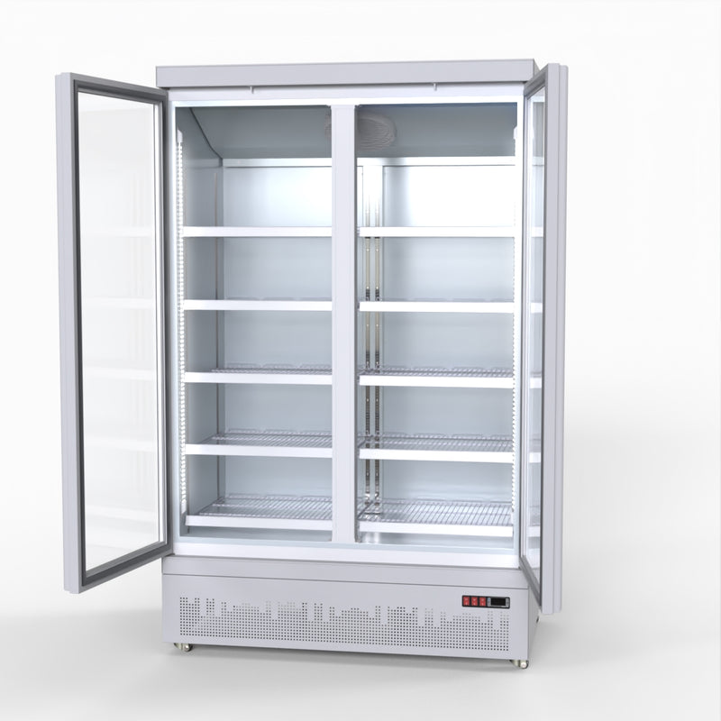 Thermaster Double Door Supermarket Fridge LG-1000GBM