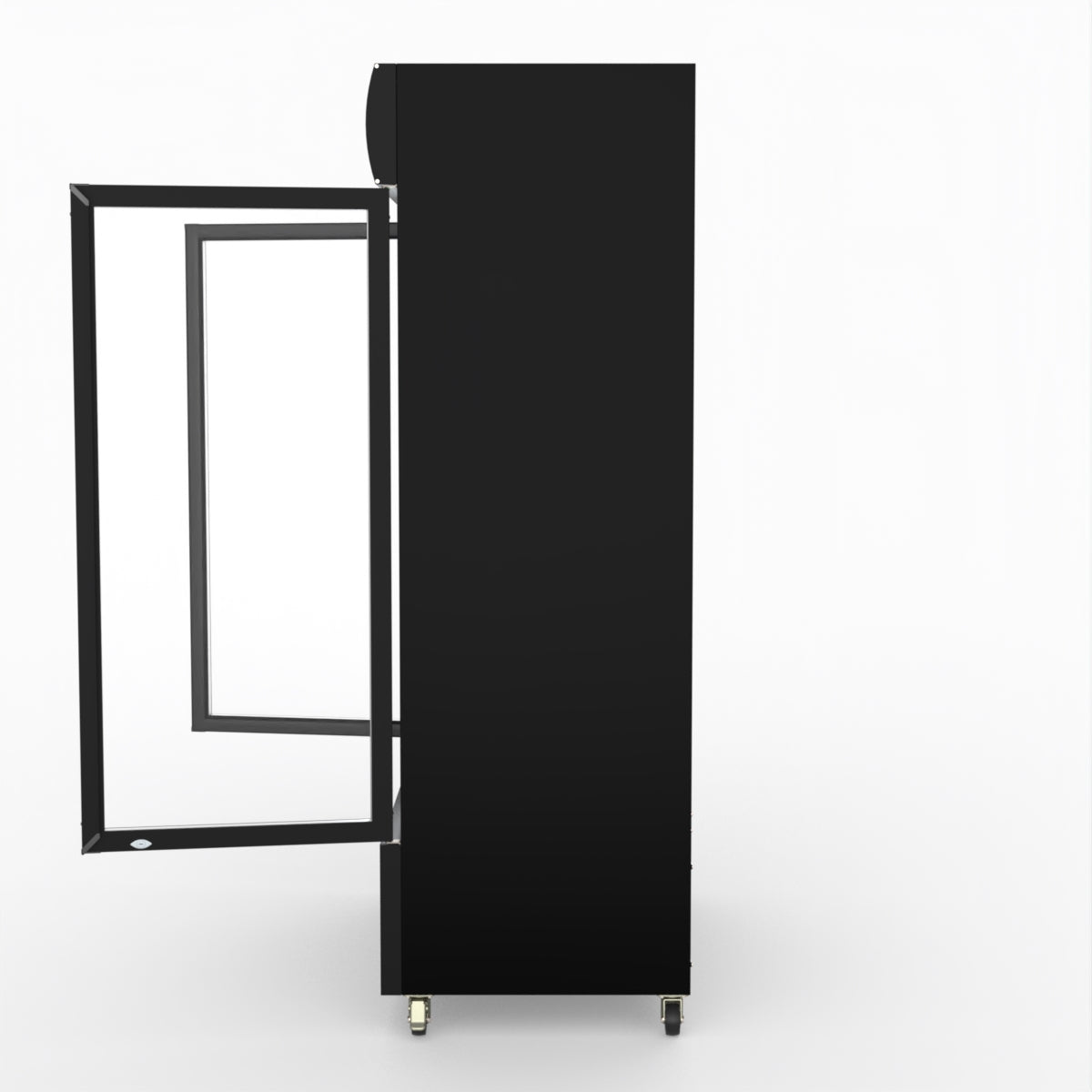 CLEARANCE - Thermaster Large Two Glass Door Colourbond Upright Drink Fridge LG-1200BP