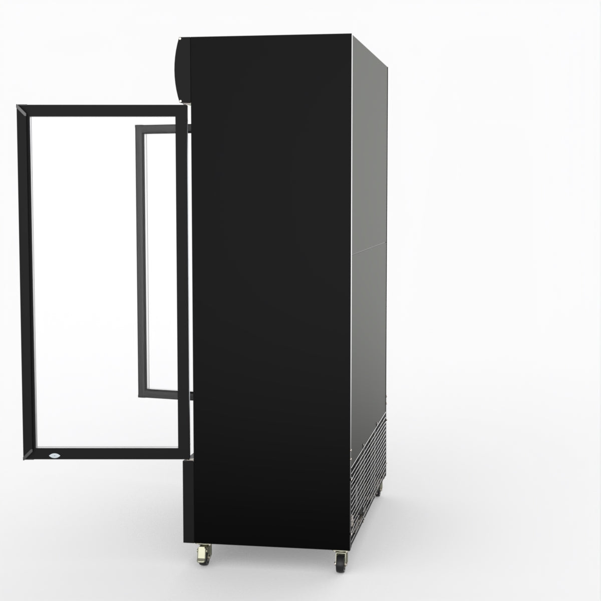 CLEARANCE - Thermaster Large Two Glass Door Colourbond Upright Drink Fridge LG-1200BP