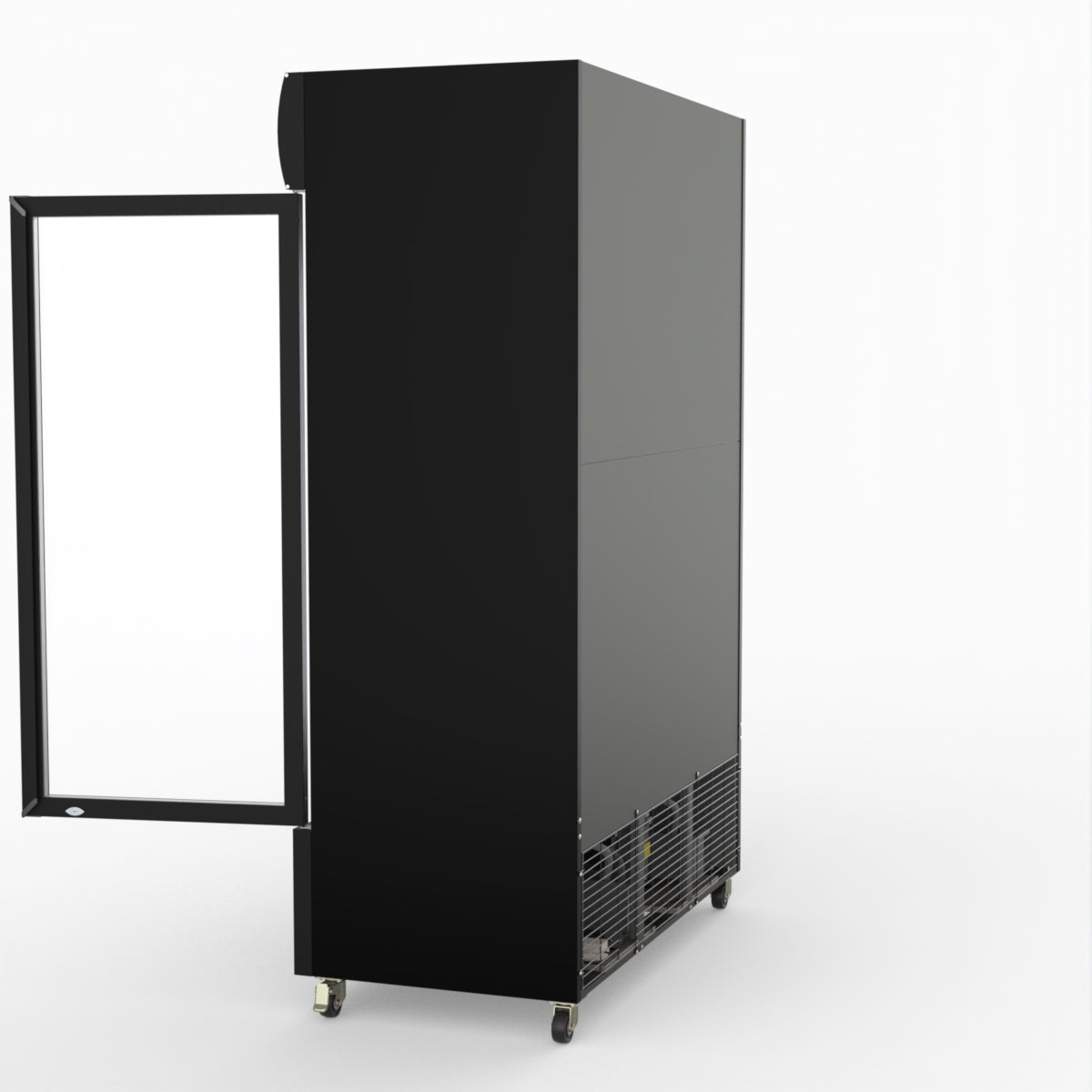 CLEARANCE - Thermaster Large Two Glass Door Colourbond Upright Drink Fridge LG-1200BP
