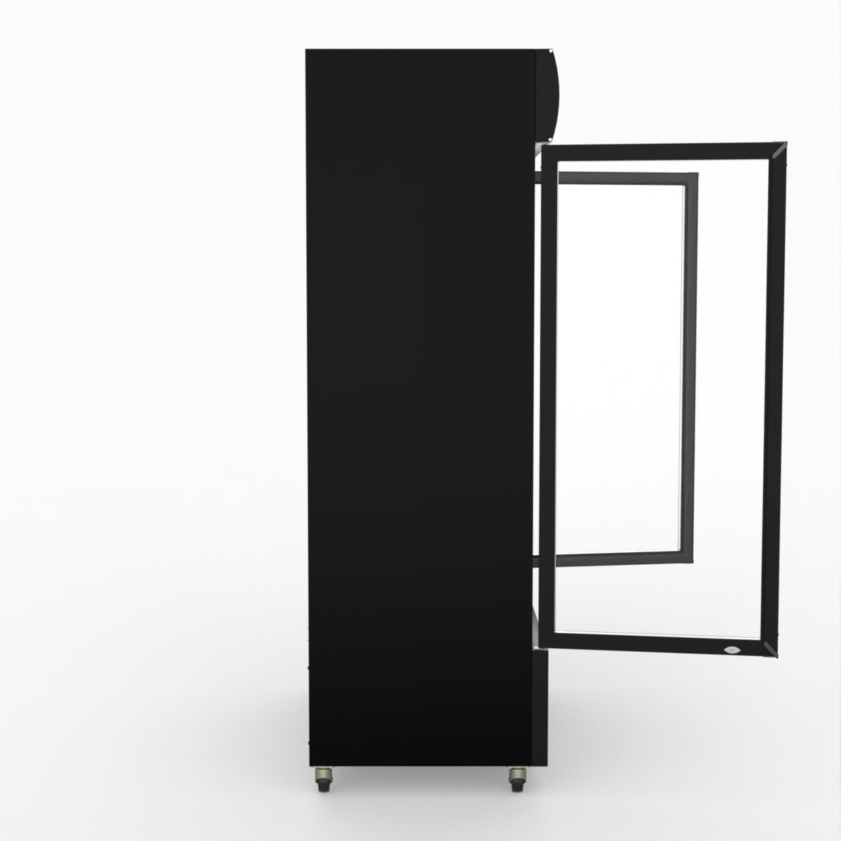 CLEARANCE - Thermaster Large Two Glass Door Colourbond Upright Drink Fridge LG-1200BP