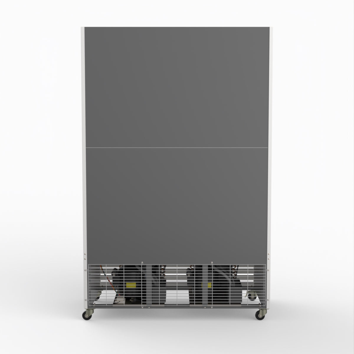 Thermaster 1200L Two Glass Door Colourbond Upright Drink Fridge White LG-1200BP