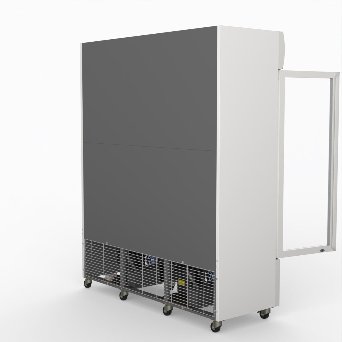 Thermaster 1200L 3 Glass Door Colourbond Upright Drink Fridge White LG-1203P