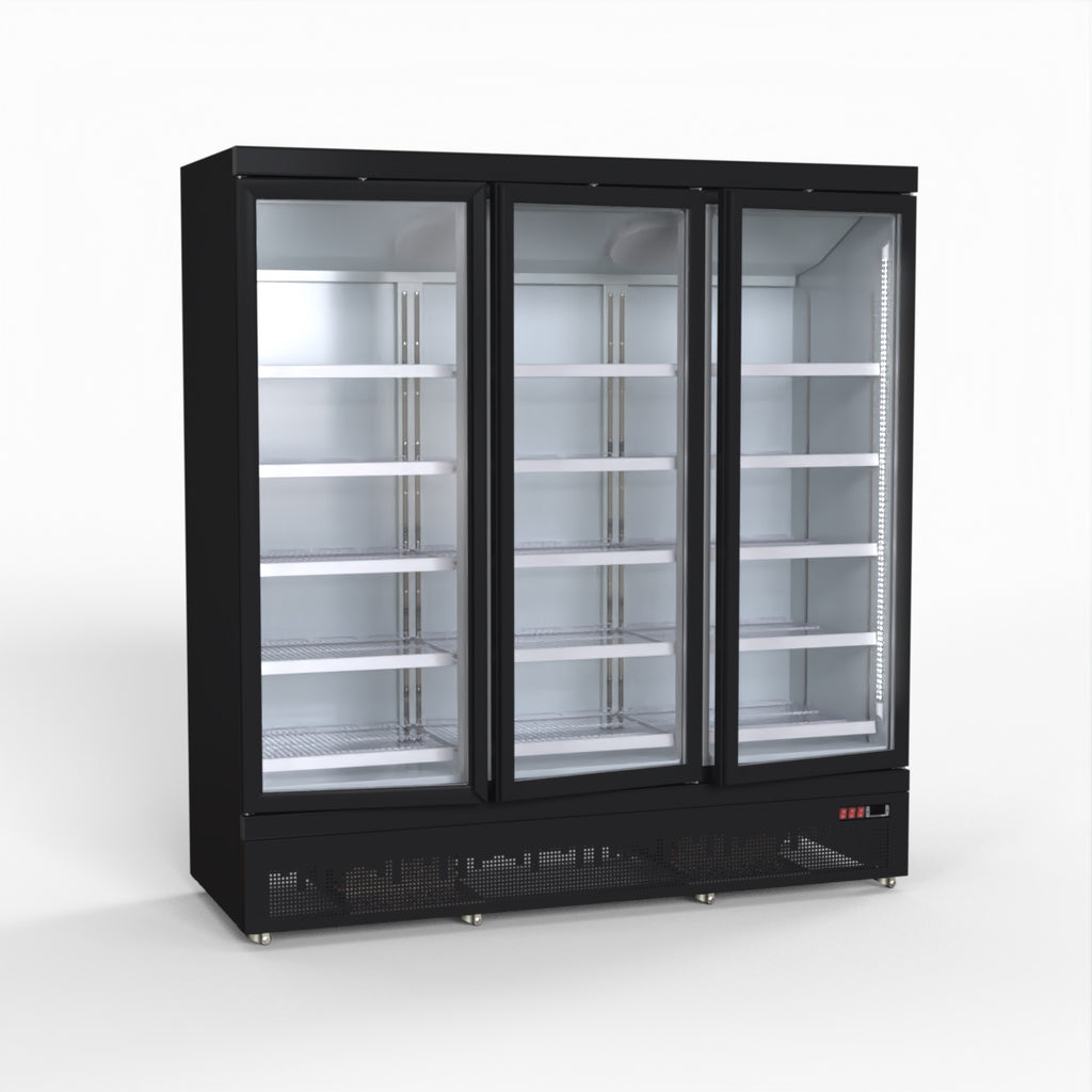Thermaster 1500L 3 Door Supermarket Fridge Stainless LG-1500BGBM