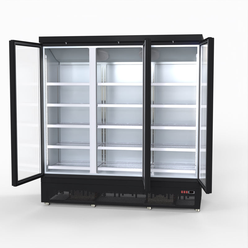 Thermaster Triple Door Supermarket Fridge LG-1500BGBM