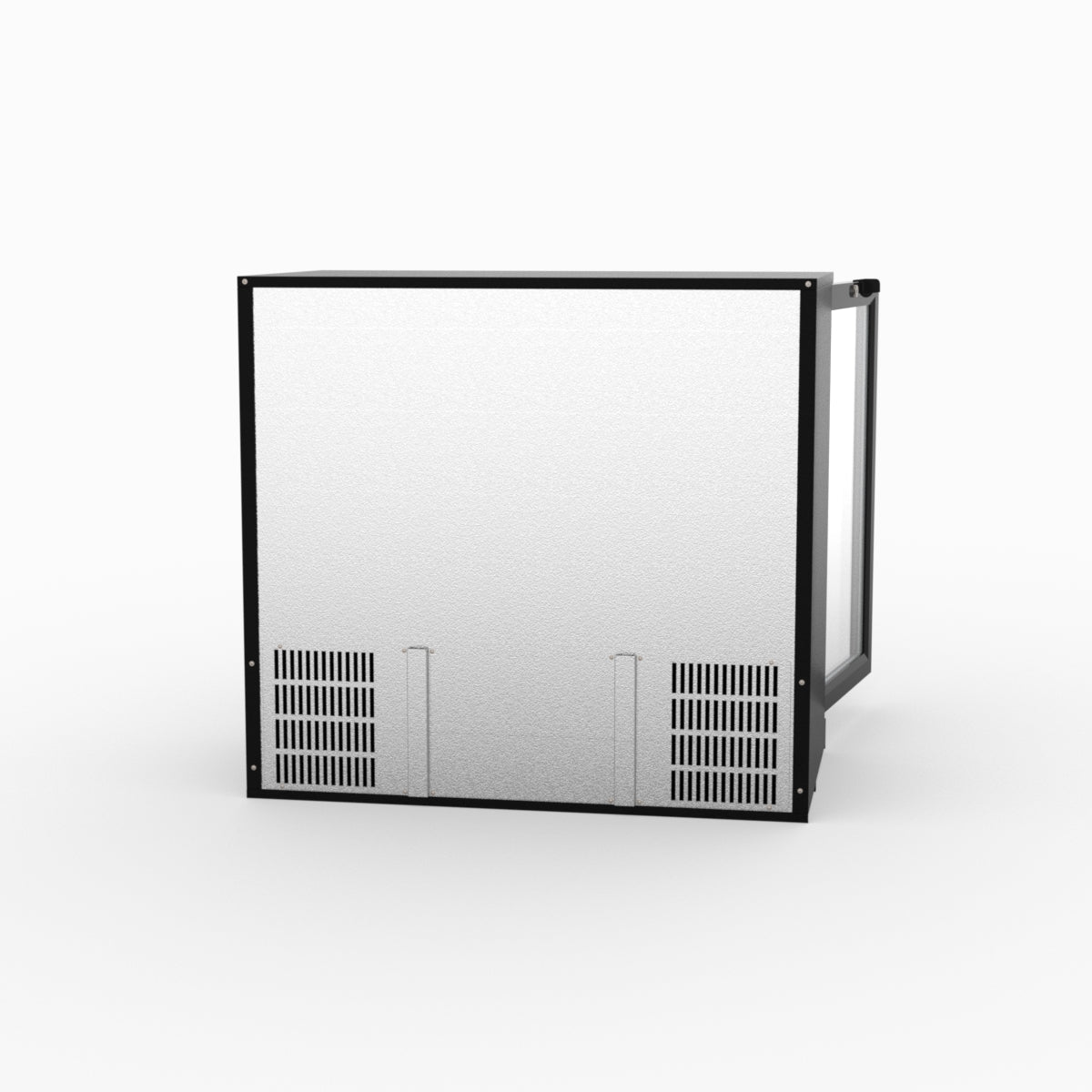 Thermaster Under Bench Double Tropicalised Heated Glass Doors Bar Cooler with Heater Switch - LG-208TD