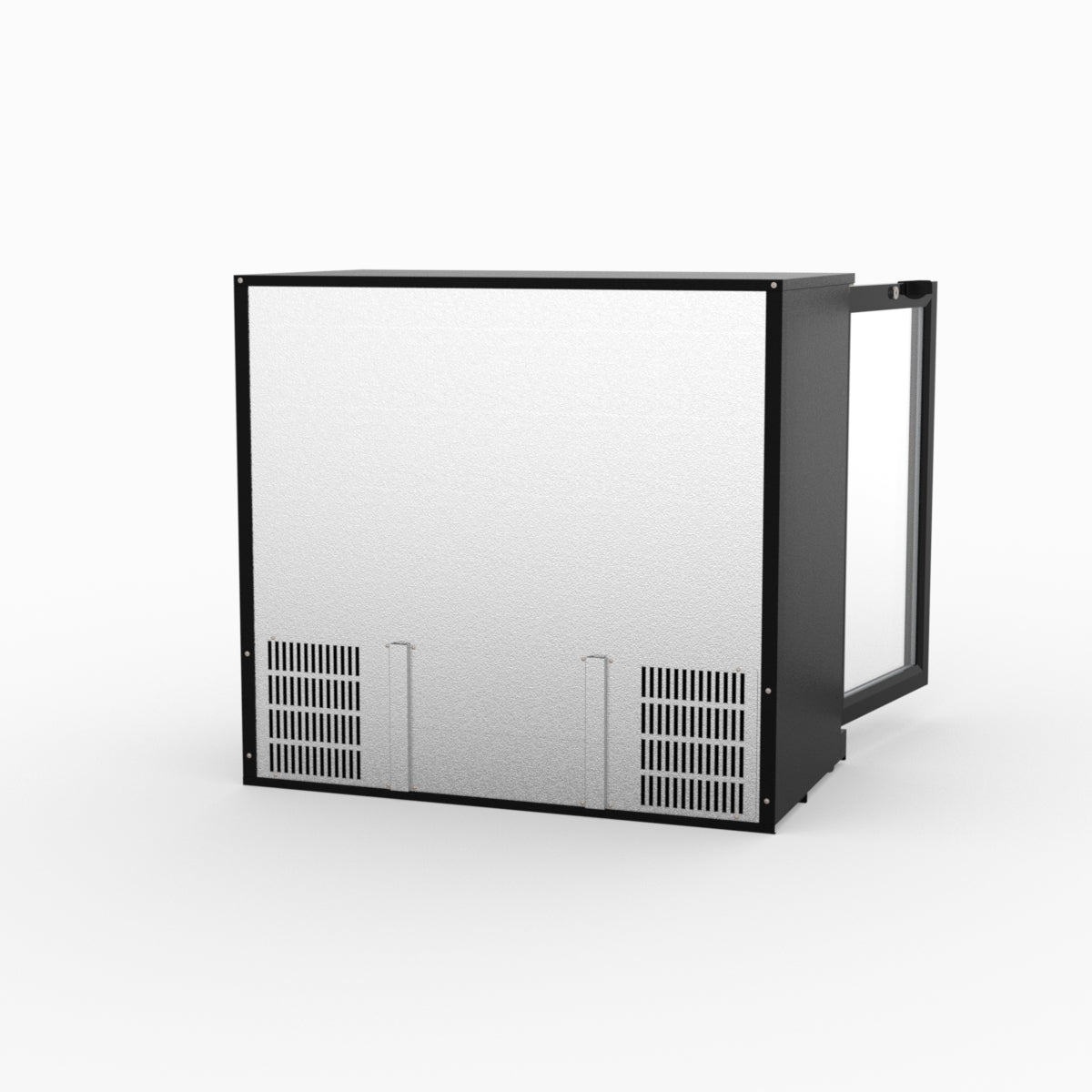 Thermaster Under Bench Double Tropicalised Heated Glass Doors Bar Cooler with Heater Switch - LG-208TD