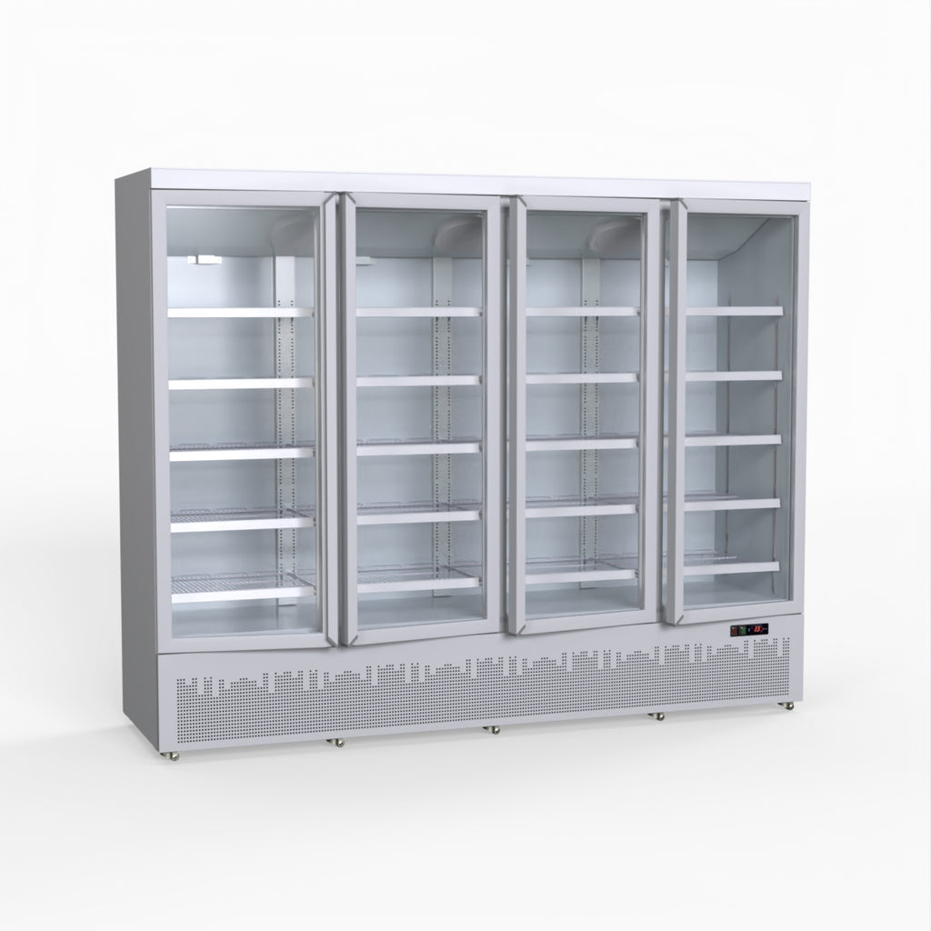 Thermaster 2248L 4 Door Supermarket Fridge Stainless LG-2200GBM