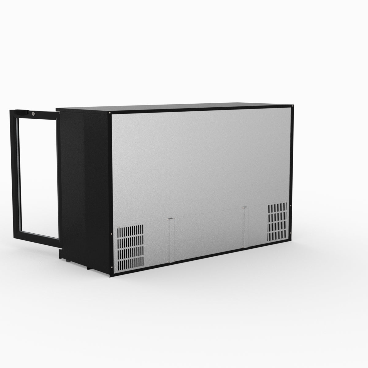 Thermaster Under Bench Three Tropicalised Heated Glass Doors Bar Cooler with Heater Switch - LG-330TD