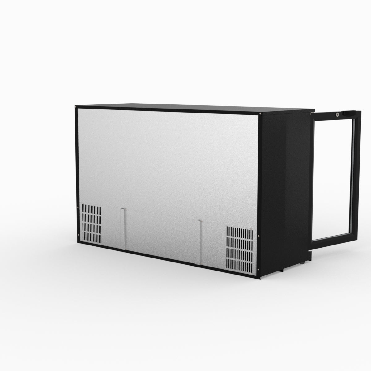 Thermaster Under Bench Three Tropicalised Heated Glass Doors Bar Cooler with Heater Switch - LG-330TD