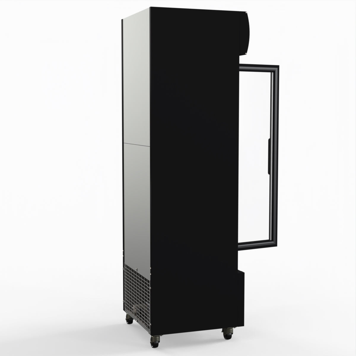 Thermaster Single Glass Door Colourbond Upright Drink Fridge LG-370BP