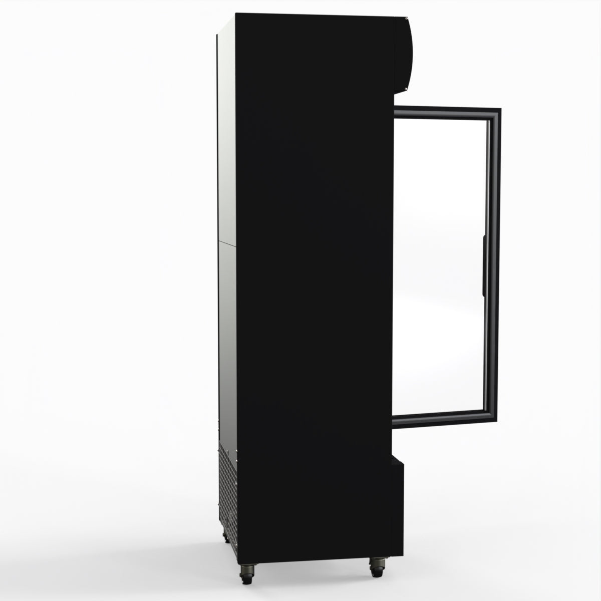 Thermaster Single Glass Door Colourbond Upright Drink Fridge LG-370BP