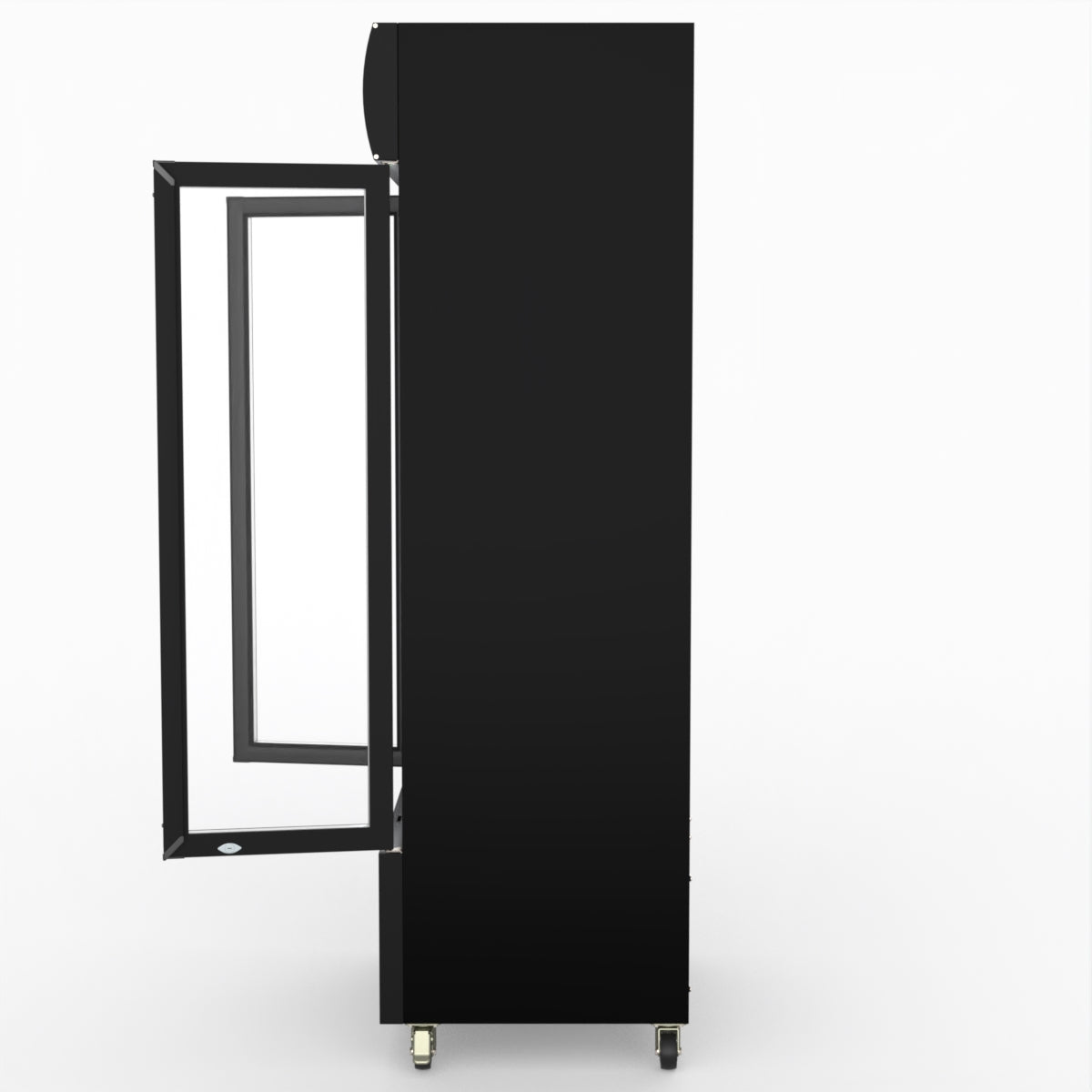 Thermaster Double Glass Door Colourbond Upright Drink Fridge LG-580BP