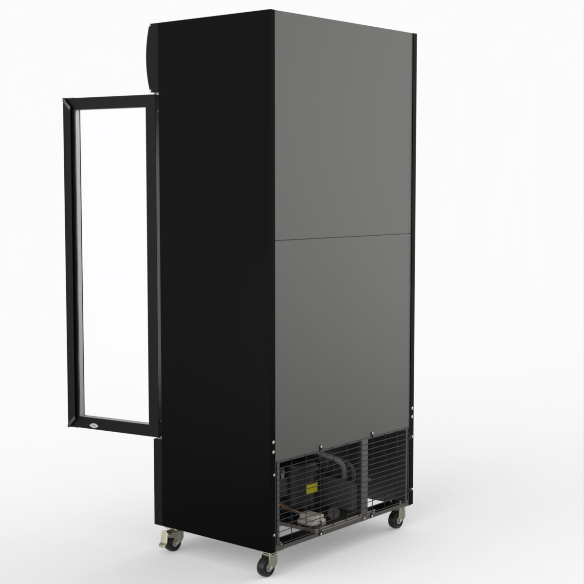 Thermaster Double Glass Door Colourbond Upright Drink Fridge LG-580BP