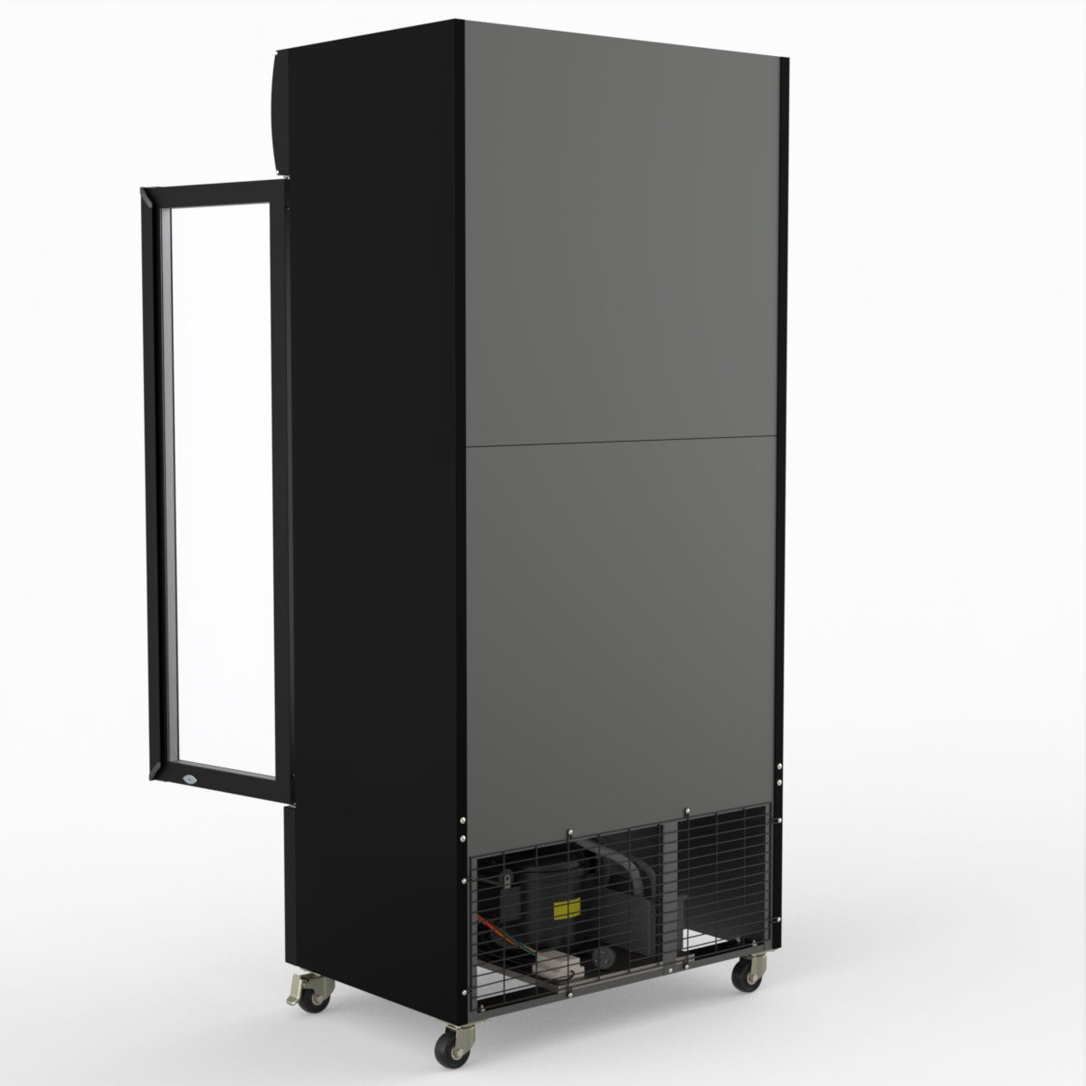 Thermaster Double Glass Door Colourbond Upright Drink Fridge LG-580BP