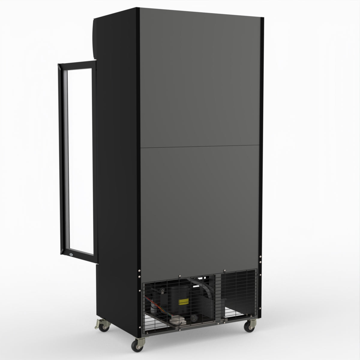 Thermaster Double Glass Door Colourbond Upright Drink Fridge LG-580BP